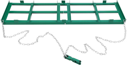 6 Ft Driveway Drag Harrow Heavy Duty Tow Behind Landscape Leveler DHC72 - with | Sold by Uncle Wiener's Wholesale