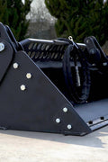 6 FT Skid Steer 4 - in - 1 Combo Bucket Blade – Scoop, Load, Grade & Level | SKU: 2540110 - with | Sold by Uncle Wiener's Wholesale