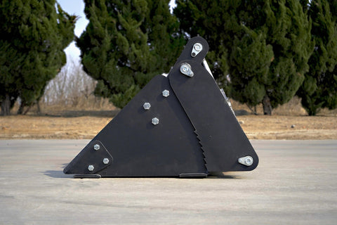 6 FT Skid Steer 4 - in - 1 Combo Bucket Blade – Scoop, Load, Grade & Level | SKU: 2540110 - with | Sold by Uncle Wiener's Wholesale