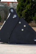6 FT Skid Steer 4 - in - 1 Combo Bucket Blade – Scoop, Load, Grade & Level | SKU: 2540110 - with | Sold by Uncle Wiener's Wholesale