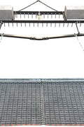 6 Ft Spike Drag Mat with Leveling Bar – Heavy - Duty Steel Mesh Arena & Driveway Drag for ATV, UTV, Tractor – Rust - Resistant Field Drag, 72"x18" - with | Sold by Uncle Wiener's Wholesale