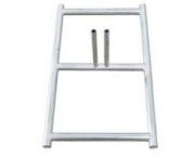 6 ft x 12 ft Portable Chain Link Fence Panel with Base & Clip – Construction Site Temporary Barrier – Galvanized Steel - with Extra Base For 921440 | Sold by Uncle Wiener's Wholesale