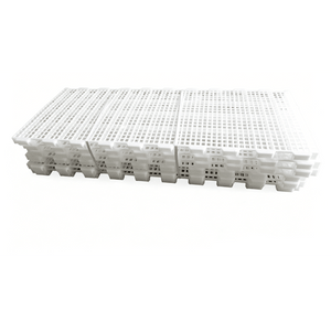 6-Pack Plastic Chicken Slat Floor Mats 47.2" x 19.7" Poultry Coop Flooring Panels for Chickens, Ducks &amp; Farm Use CS12050