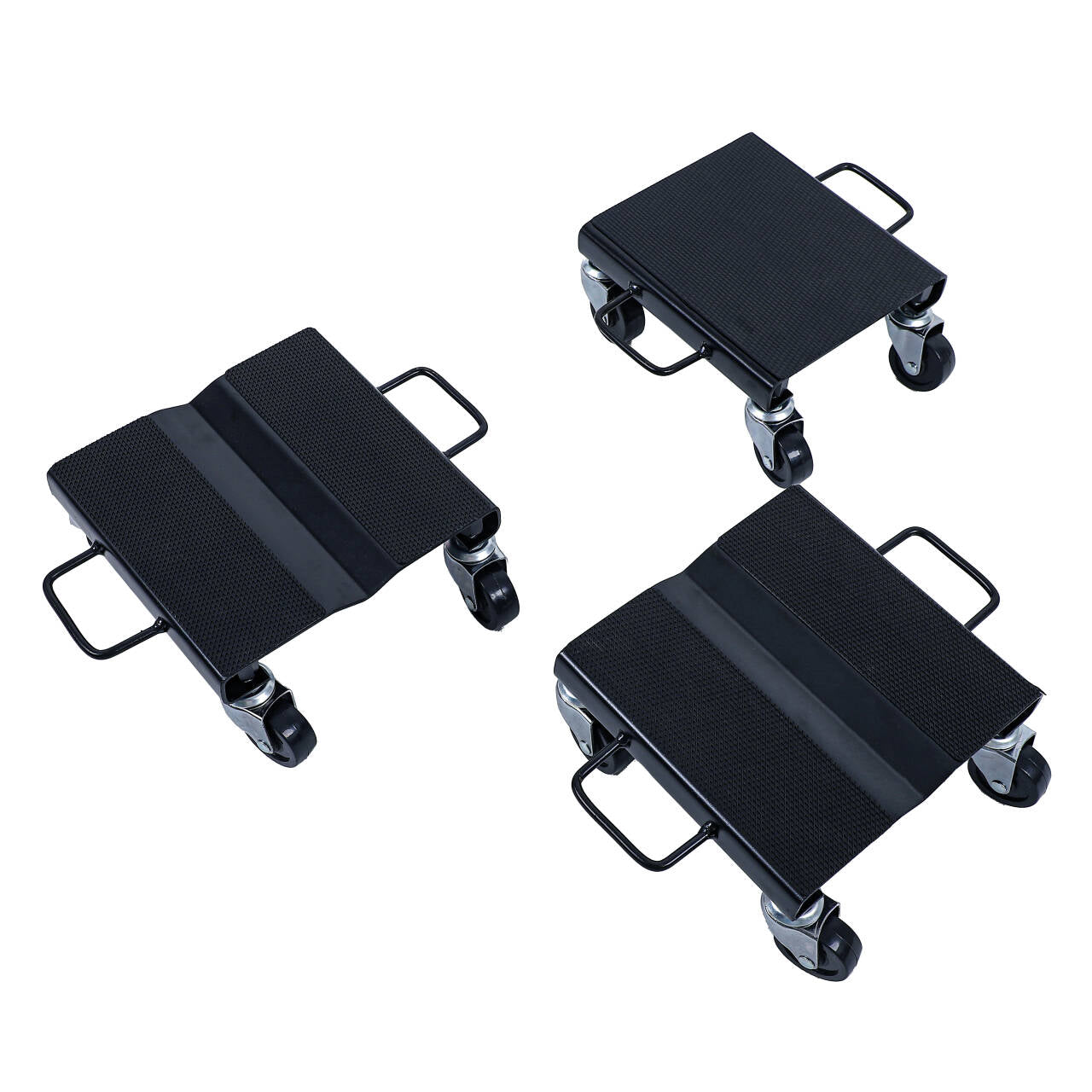 6 - Piece 1500 LBS Snowmobile Dolly Set with Straps & Casters | SKU: SSNDS - with | Sold by Uncle Wiener's Wholesale