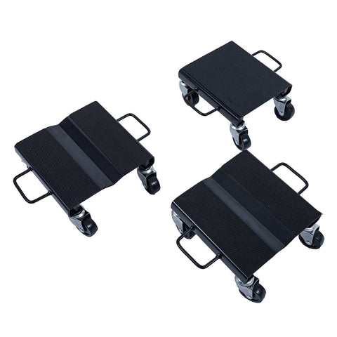 6 - Piece 1500 LBS Snowmobile Dolly Set with Straps & Casters | SKU: SSNDS - with | Sold by Uncle Wiener's Wholesale