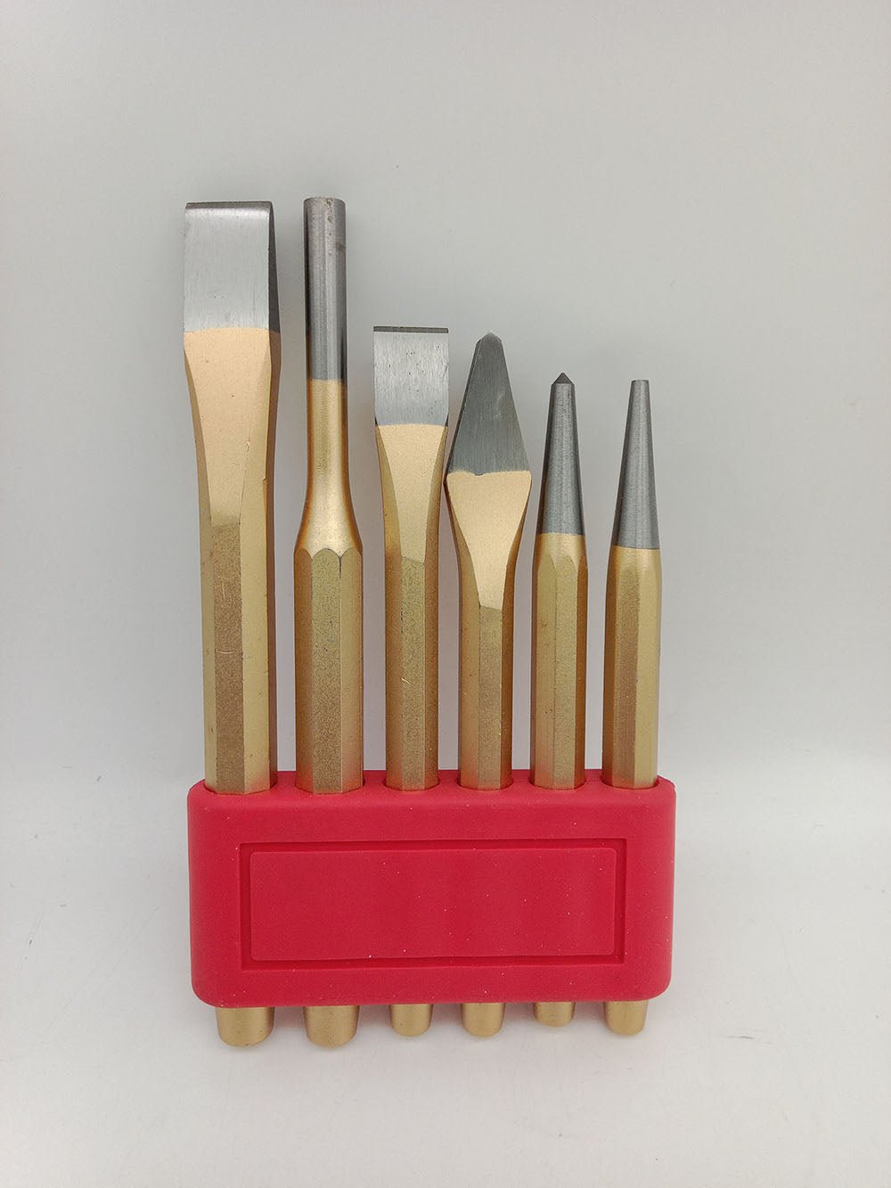 6-Piece Pin & Taper Punch Set Steel 40Cr Dual Punch Kit 150mm Length T0929 - with | Sold by Uncle Wiener's Wholesale