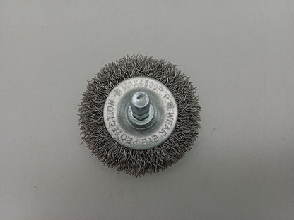 6-Piece Wire Brush Drill Attachment Set 1/4" Hex Shank T0981 - with | Sold by Uncle Wiener's Wholesale
