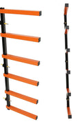 6 Shelf Lumber Storage Rack – Indoor & Outdoor Wall Mount (KA77) - with | Sold by Uncle Wiener's Wholesale