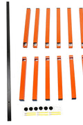 6 Shelf Lumber Storage Rack – Indoor & Outdoor Wall Mount (KA77) - with | Sold by Uncle Wiener's Wholesale