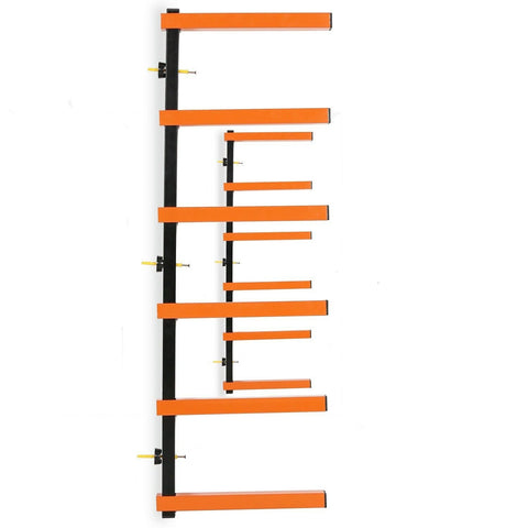 6 Shelf Lumber Storage Rack – Indoor & Outdoor Wall Mount (KA77) - with | Sold by Uncle Wiener's Wholesale