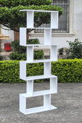 6 - Tier Bookcase Room Divider – Cube Storage Display Shelf - with Balck | Sold by Uncle Wiener's Wholesale