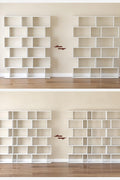 6 - Tier Bookcase Room Divider – Cube Storage Display Shelf - with Balck | Sold by Uncle Wiener's Wholesale