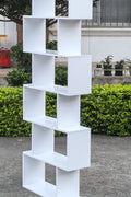 6 - Tier Bookcase Room Divider – Cube Storage Display Shelf - with Balck | Sold by Uncle Wiener's Wholesale