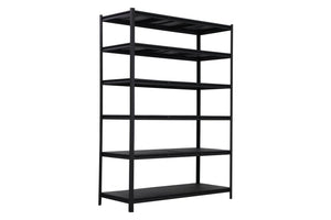 6 Tier Industrial Storage Rack 60″ x 24″ x 84″ Heavy Duty Steel Shelving 3500 lb Capacity IR6580