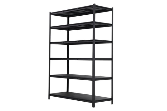 6 Tier Industrial Storage Rack 60″ x 24″ x 84″ Heavy Duty Steel Shelving 3500 lb Capacity IR6580 - with | Sold by Uncle Wiener's Wholesale