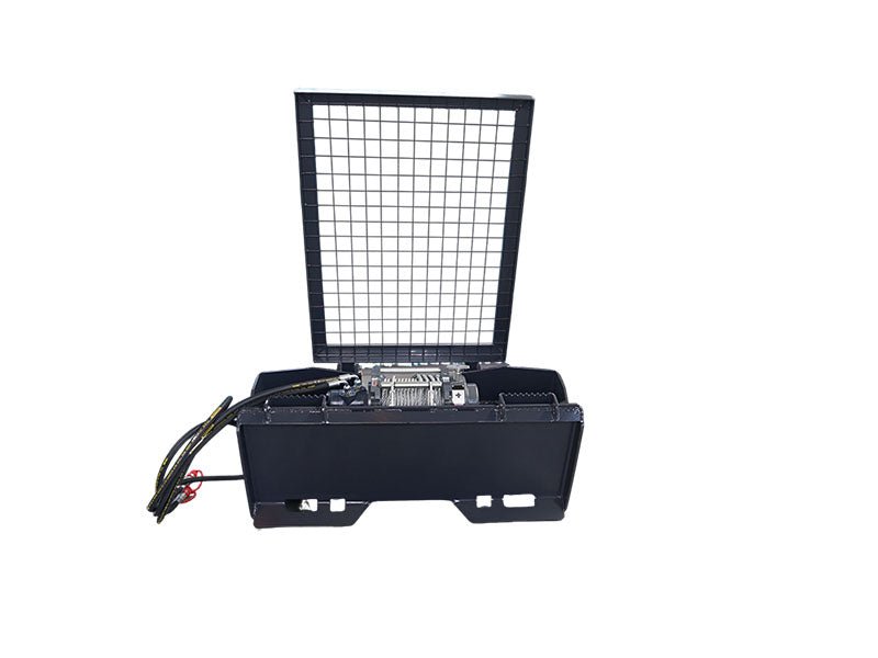 6 - Ton Hydraulic Skid Steer Forestry Winch – Heavy - Duty Logging 352025 - with | Sold by Uncle Wiener's Wholesale