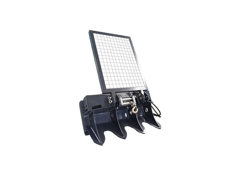 6 - Ton Hydraulic Skid Steer Forestry Winch – Heavy - Duty Logging 352025 - with | Sold by Uncle Wiener's Wholesale