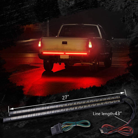 60" 5 - Mode LED Tailgate Light Bar – Brake, Turn, Reverse, Signal | 765TGL - with | Sold by Uncle Wiener's Wholesale