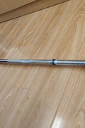 60" Chrome Threaded Barbell Bar with Ring Collars – 1 Standard Weightlifting Bar STBB60 - with | Sold by Uncle Wiener's Wholesale