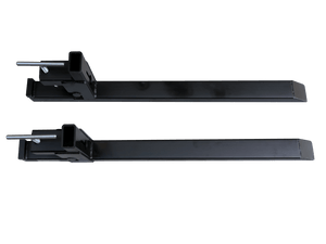 60 Inch Heavy Duty Clamp On Pallet Forks 6000 lb Capacity Tractor Loader Fork Attachment 814580