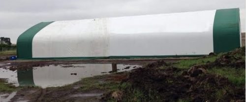 60′ WIDE DOUBLE TRUSS STORAGE BUILDINGS - with Standard 60X100X25 26.5 OZ PVC Cover | Sold by Uncle Wiener's Wholesale