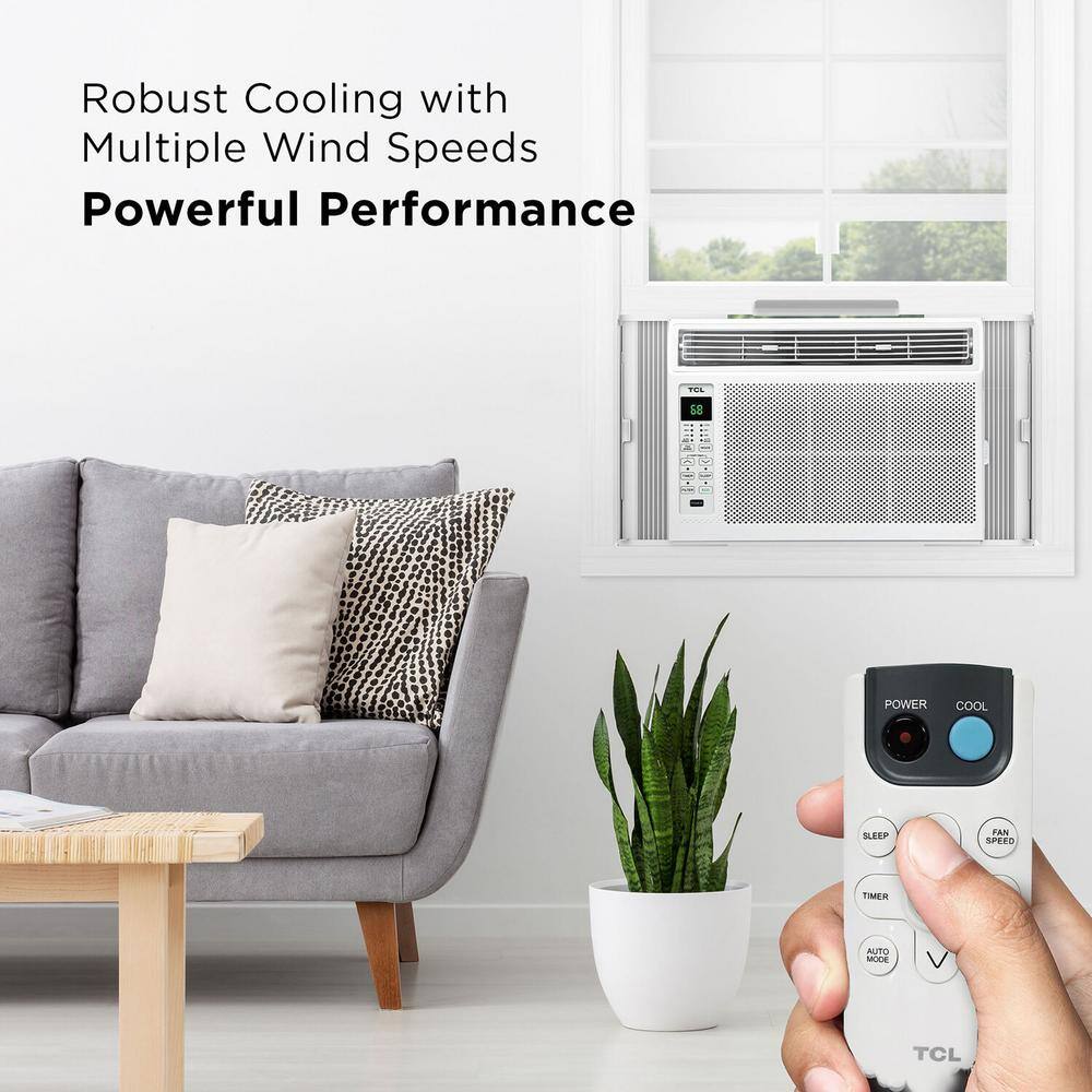 6000 BTU Window Air Conditioner, Fan and Dehumidifier, 250 sq. ft., Remote Control, Easy - to - Use, Reusable Filter - with | Sold by Uncle Wiener's Wholesale