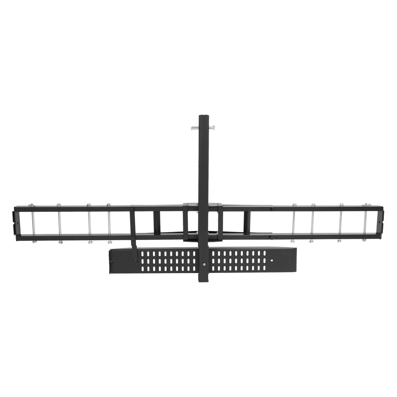 600LBS Motorcycle Trailer Hitch Carrier with Loading Ramp Anti - Tilt Lock Heavy Duty Steel Scooter Dirt Bike Hauler TNSMRC001T - with | Sold by Uncle Wiener's Wholesale