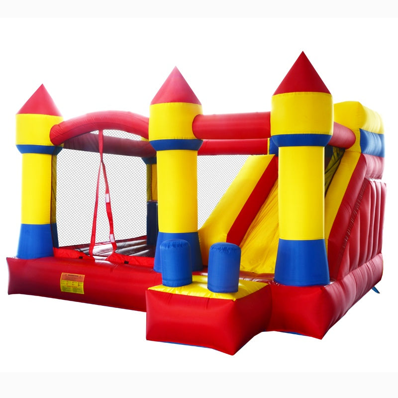 Commercial Grade Inflatable Bouncy Castle with Slide & Blower – 13.1' × 12.5' – 6037