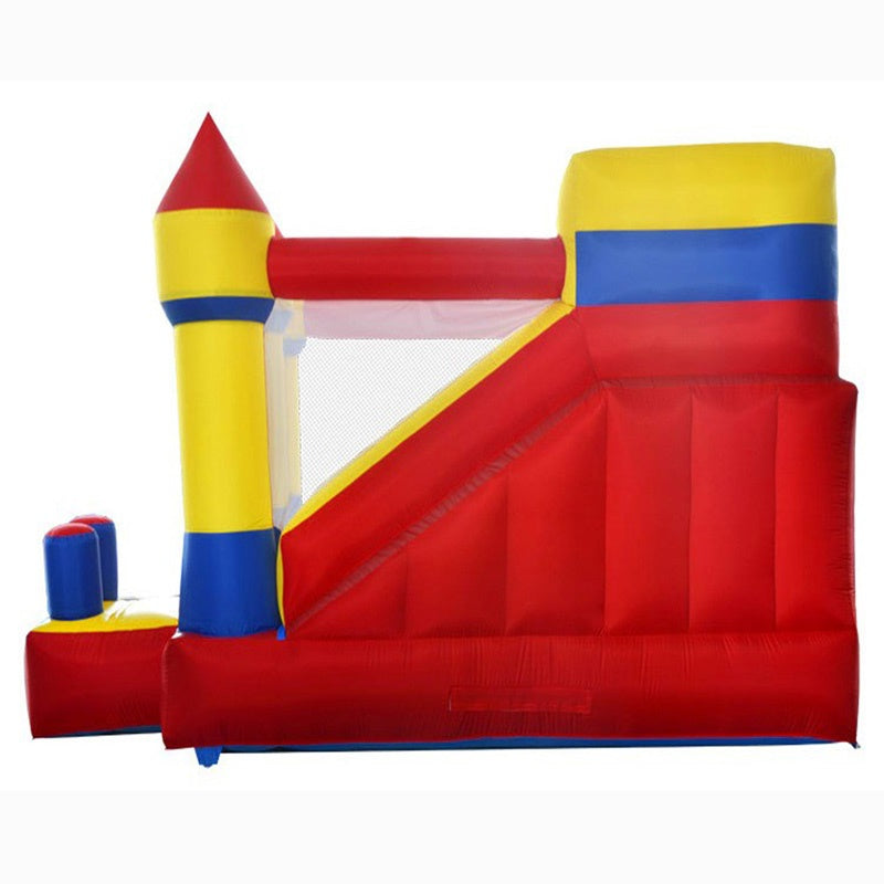 Commercial Grade Inflatable Bouncy Castle with Slide & Blower – 13.1' × 12.5' – 6037