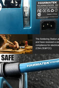 60W Digital Soldering Station – LED Display + 5 Tips | 121SD2 - with | Sold by Uncle Wiener's Wholesale