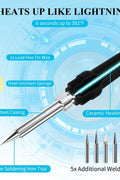 60W Digital Soldering Station – LED Display + 5 Tips | 121SD2 - with | Sold by Uncle Wiener's Wholesale