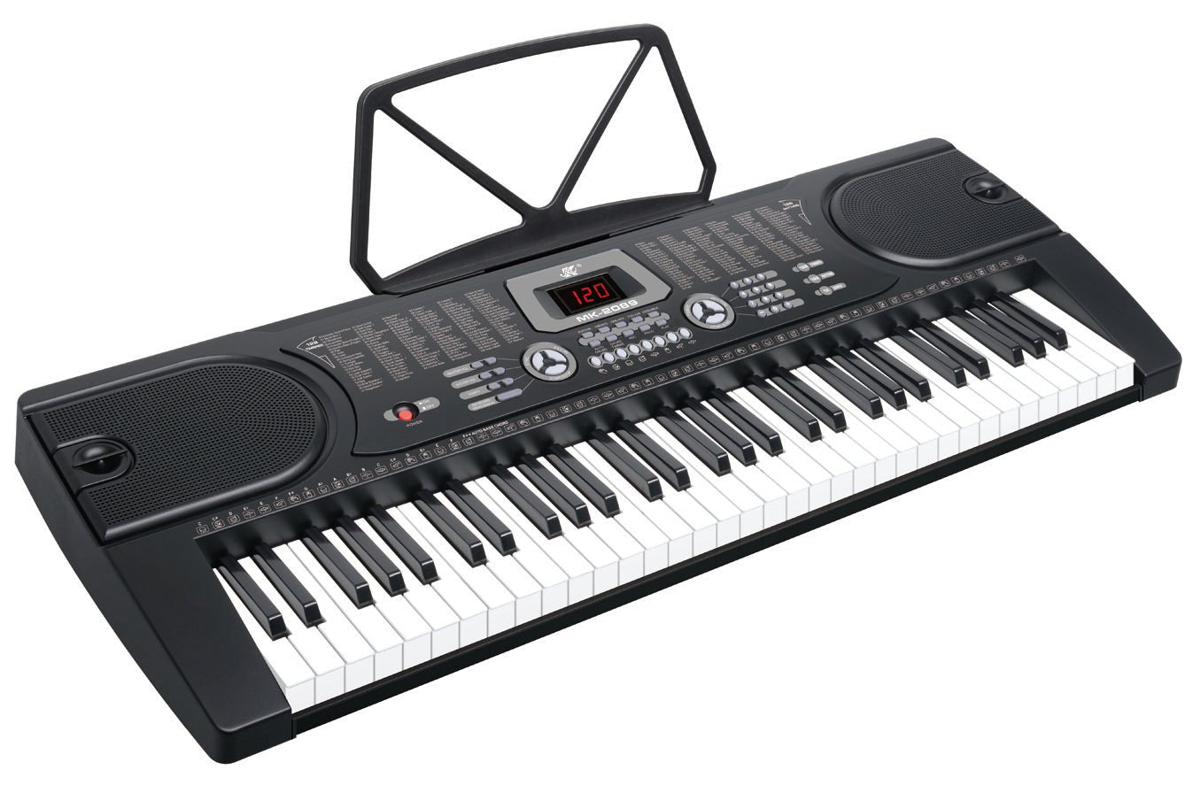 61 - Key Digital Piano Keyboard Set – Stand, Stool, Headphones & Mic MK2089 - with | Sold by Uncle Wiener's Wholesale