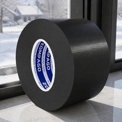 ZOMPAGO Self-Adhesive Weather Stripping Tape – Door and Window Seal Strips