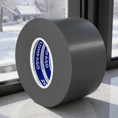 ZOMPAGO Self-Adhesive Weather Stripping Tape – Door and Window Seal Strips