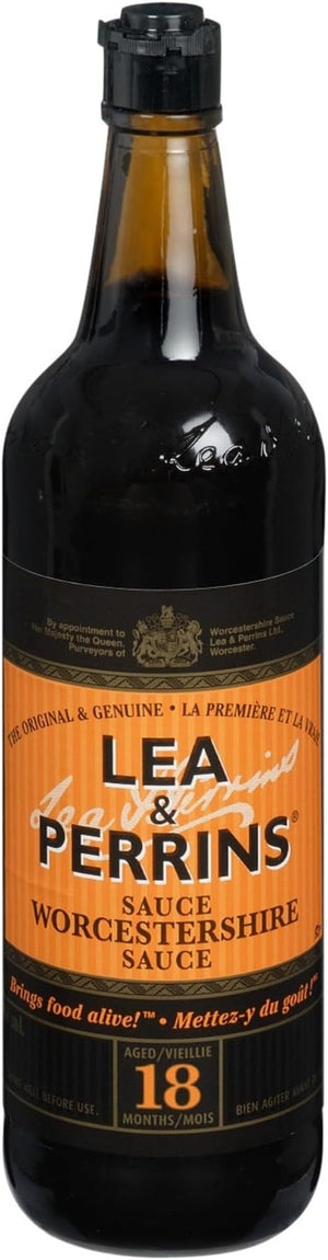 Lea & Perrins Original Worcestershire Sauce 568mL – Aged Savoury Seasoning Sauce for Marinades, Meat, Sauces & Cooking