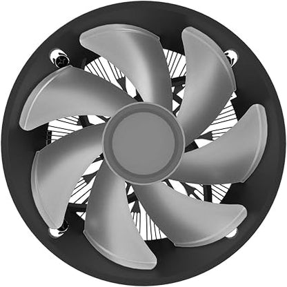 Thermaltake UX150 ARGB Sync CPU Cooler – 130mm PWM Fan, 130W Cooling, Intel LGA 1851/1700/1200/115X, Black