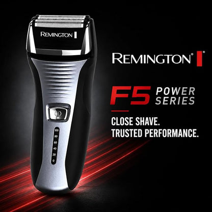 Remington F5-5800 Foil Electric Shaver for Men – Cordless Rechargeable Razor with Pivoting Flex Foils & Pop-Up Trimmer