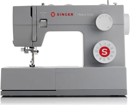 SINGER Heavy Duty 4423 Sewing Machine – 97 Stitch Applications, Built-In Needle Threader, 1-Step Buttonhole & Heavy-Duty Metal Frame