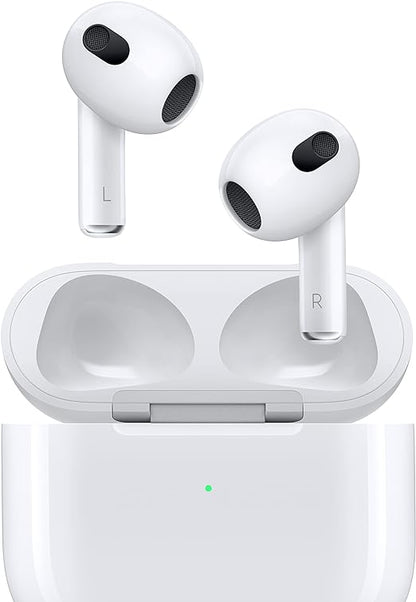 Apple AirPods 3rd Generation Wireless Earbuds with MagSafe Charging Case – Spatial Audio, Adaptive EQ & Up to 30-Hour Battery, White