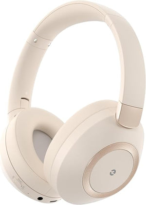 EAORUL Wireless Noise Cancelling Headphones – Bluetooth 5.3 Over-Ear ANC Headphones, 100-Hour Battery, 40mm Drivers, Deep Bass