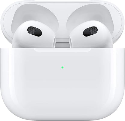 Apple AirPods 3rd Generation Wireless Earbuds with MagSafe Charging Case – Spatial Audio, Adaptive EQ & Up to 30-Hour Battery, White