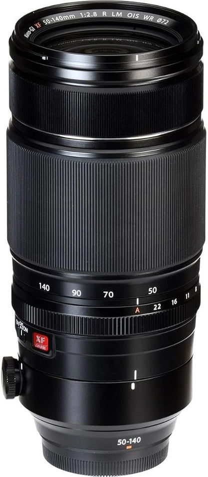Fujifilm Fujinon XF50-140mm F2.8 R LM OIS WR Telephoto Zoom Lens – Constant f/2.8, Optical Stabilization & Weather Resistant, X-Mount