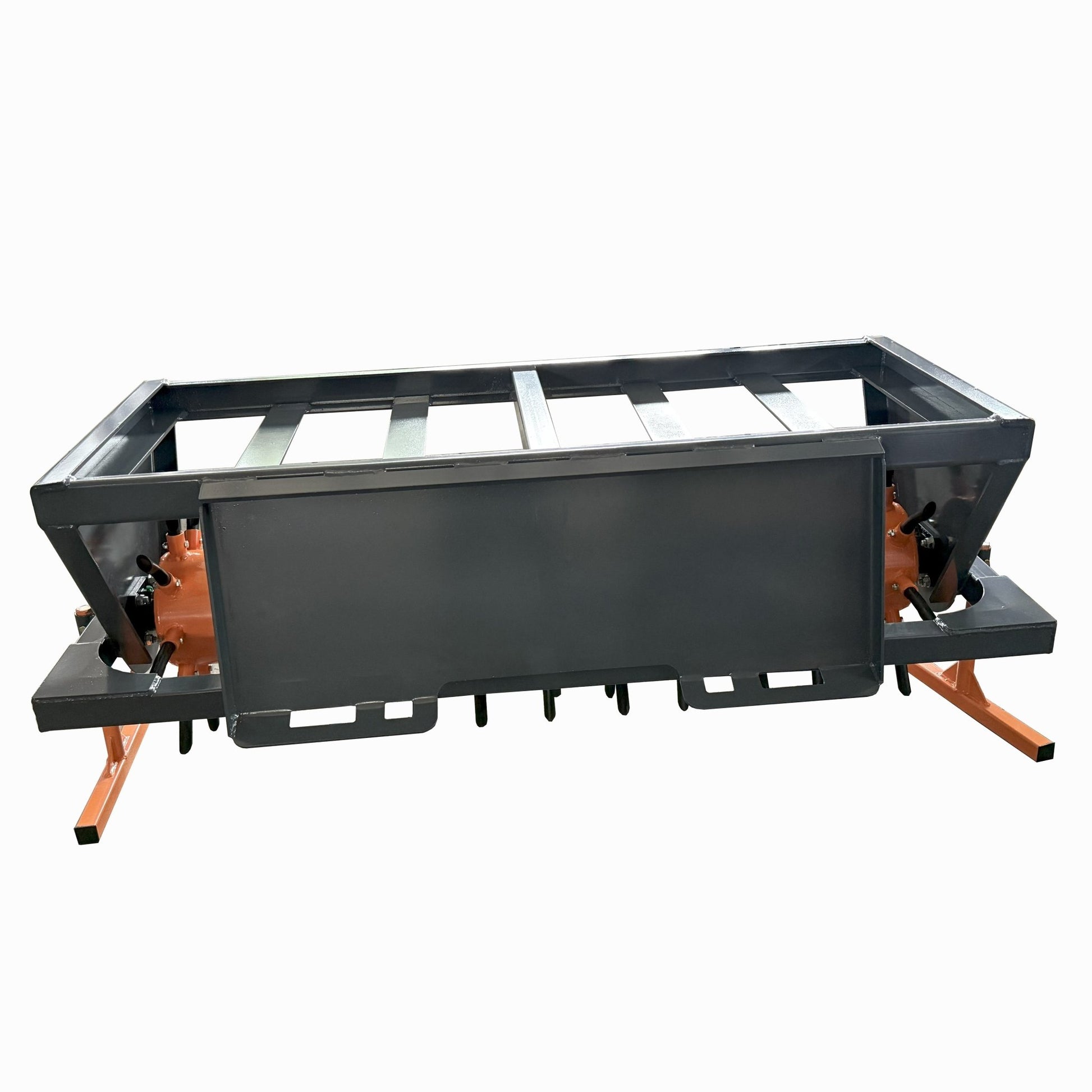 62” Heavy - Duty Skid steer Aerator Attachment – Commercial Steel Frame – BR62S - with | Sold by Uncle Wiener's Wholesale