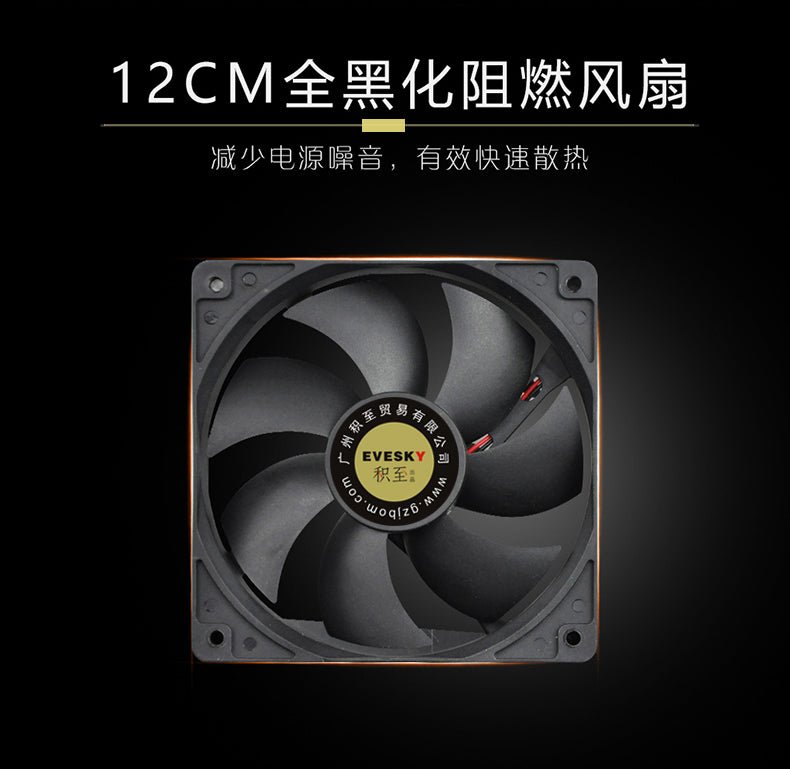 650W modular ATX power supply with flat black cables
80+ Gold-rated PSU with USA plug and quiet fan
Side view of 650W semi-modular gaming PSU