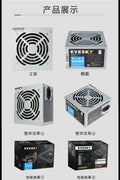 650W modular ATX power supply with flat black cables
80+ Gold-rated PSU with USA plug and quiet fan
Side view of 650W semi-modular gaming PSU