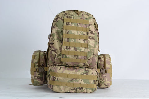 65L Army Assault Tactical Backpack – MOLLE Bug Out Bag A80431 | Military Hiking Rucksack for Men & Women - with ACU Digital | Sold by Uncle Wiener's Wholesale