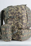 65L Army Assault Tactical Backpack – MOLLE Bug Out Bag A80431 | Military Hiking Rucksack for Men & Women - with Camouflage | Sold by Uncle Wiener's Wholesale