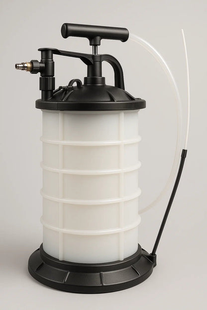 6.5L Pneumatic & Manual Fluid Extractor – Dual Operation Oil & Fluid Removal Pump | 127348 - with | Sold by Uncle Wiener's Wholesale