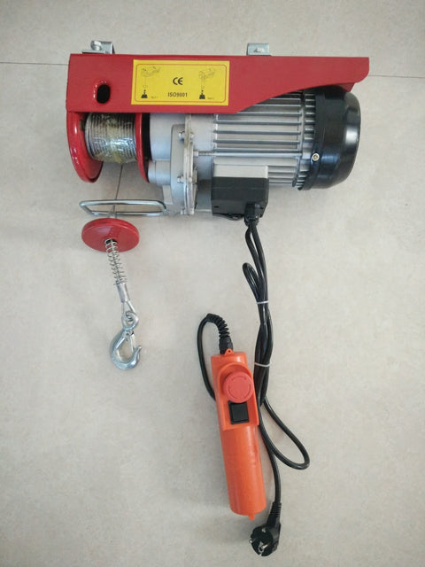 660 LBS ELECTRIC HOIST WITH REMOTE CONTROL - with | Sold by Uncle Wiener's Wholesale