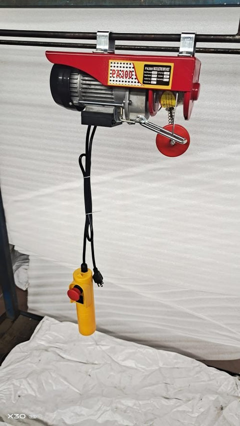 660 LBS ELECTRIC HOIST WITH REMOTE CONTROL - with | Sold by Uncle Wiener's Wholesale